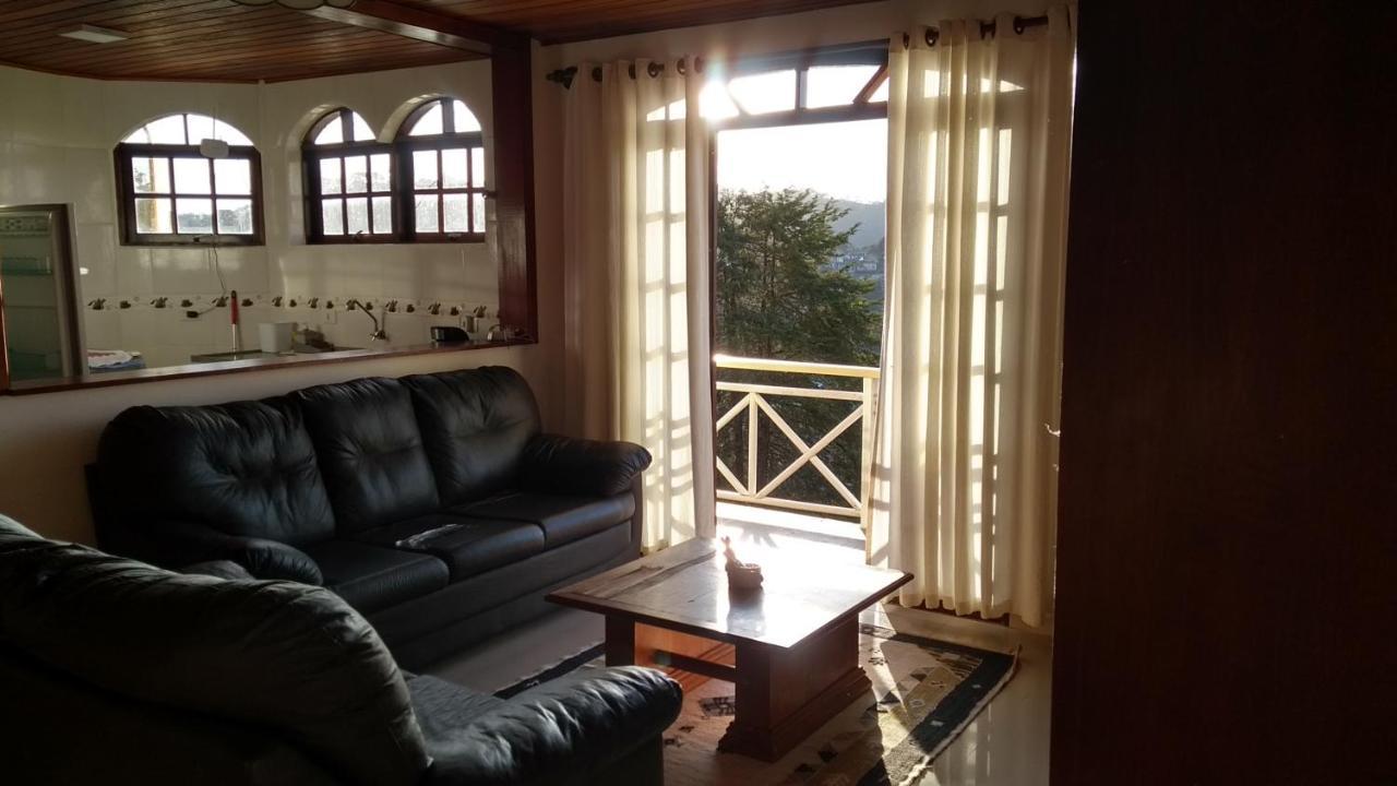 Apartamento Campos Do Jordao Villa Exteriör bild